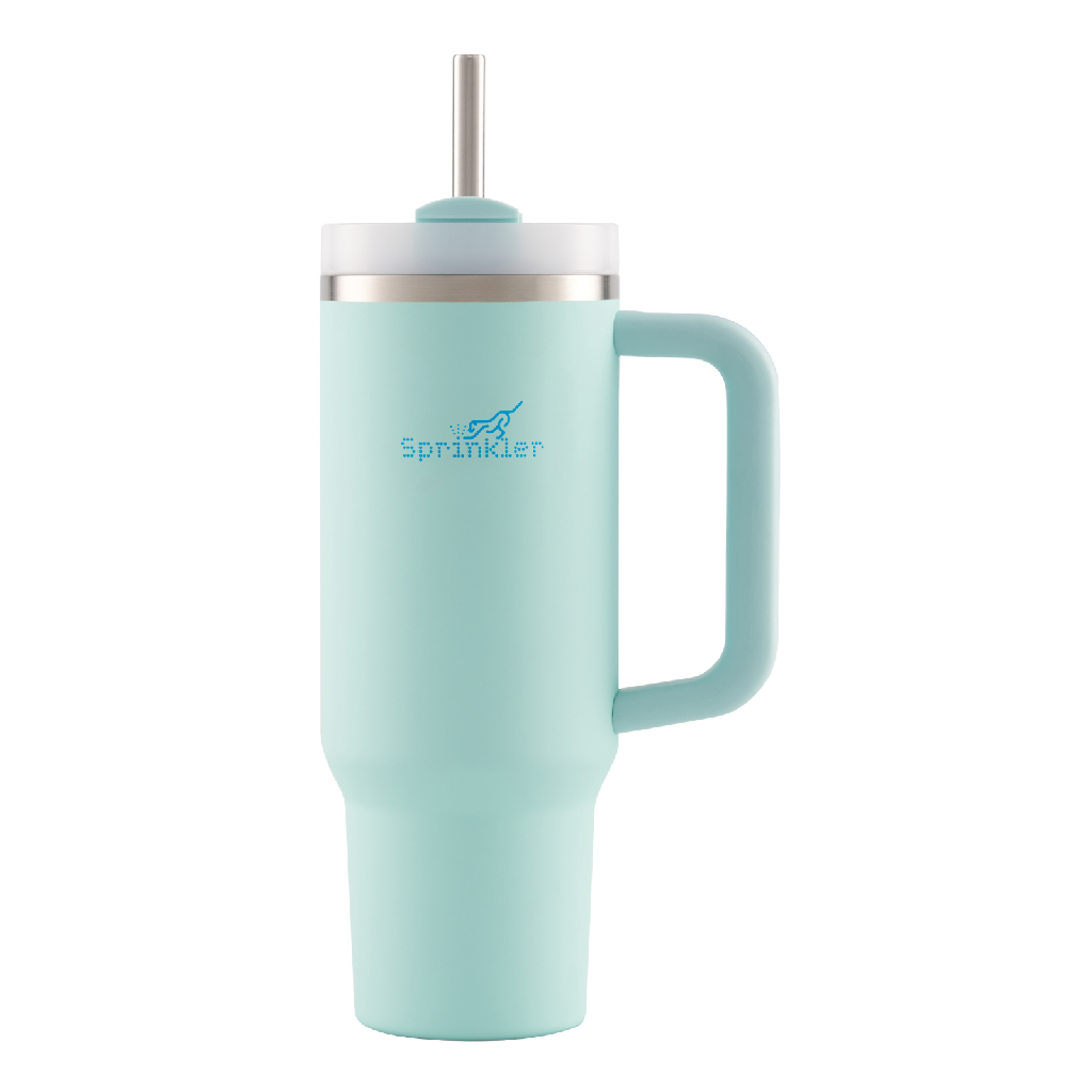 Sunny Insulated Tumbler with Straw Colour Sea Breeze 