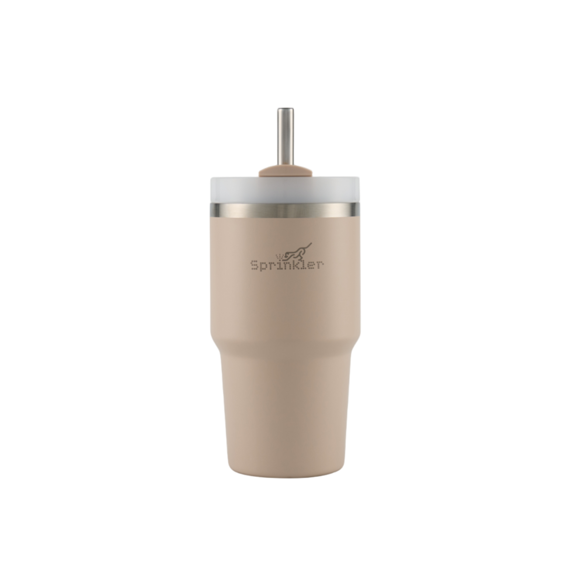 Sprinkler Coco Insulated Smoothie Tumbler 550ml - Grey Morn