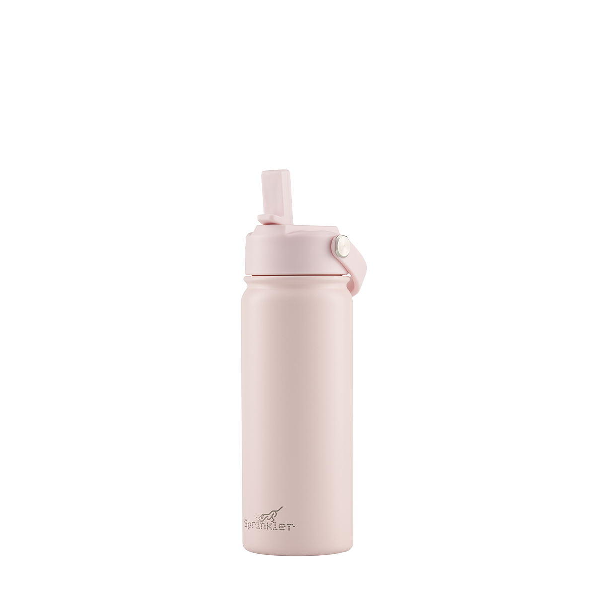 Sprinkler Bella 550ml Insulated Water Bottle with Sipper Lid in Blush Pink