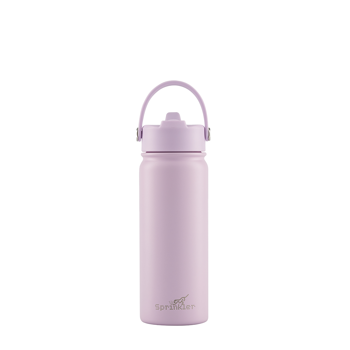 Sprinkler Bella Insulated Water Bottle with Sipper Lid 550ml in Lilac