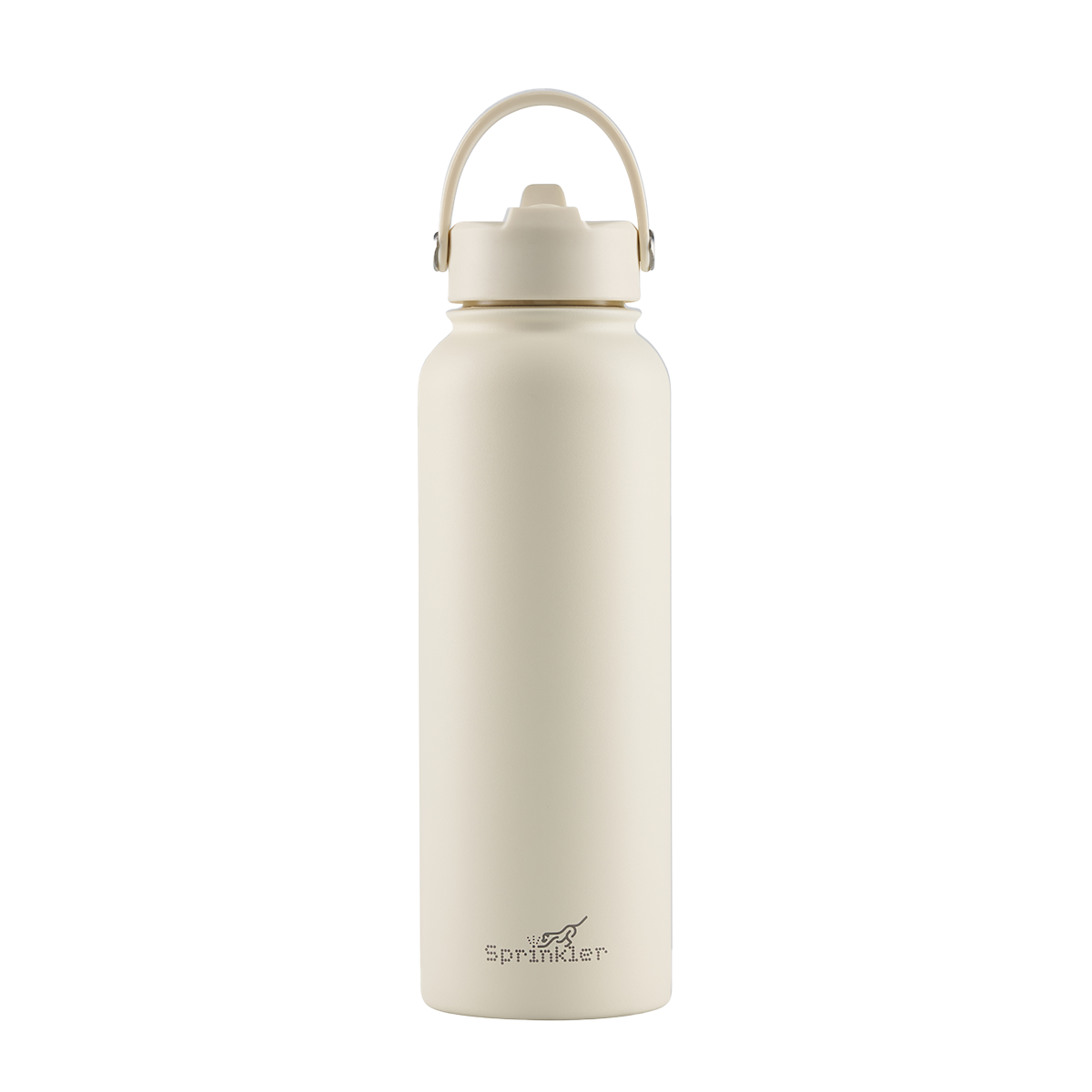 Sprinkler Insulated Water Bottle 1.1 Litre in Sand Dune with Sipper Lid