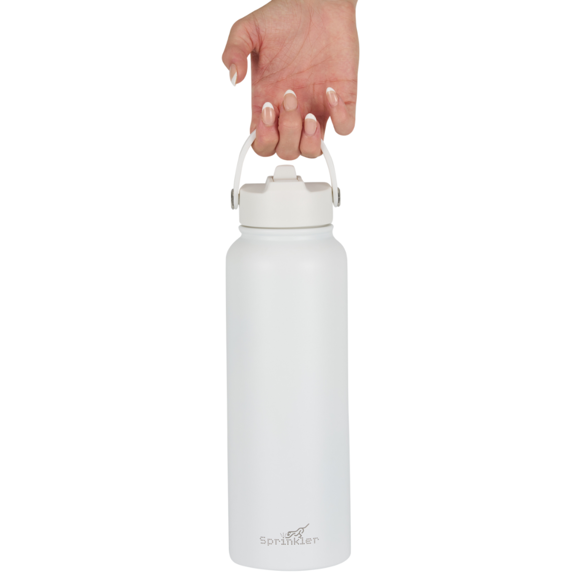 Bella Sipper Insulated Bottle 1.1 Litre - Brilliant White