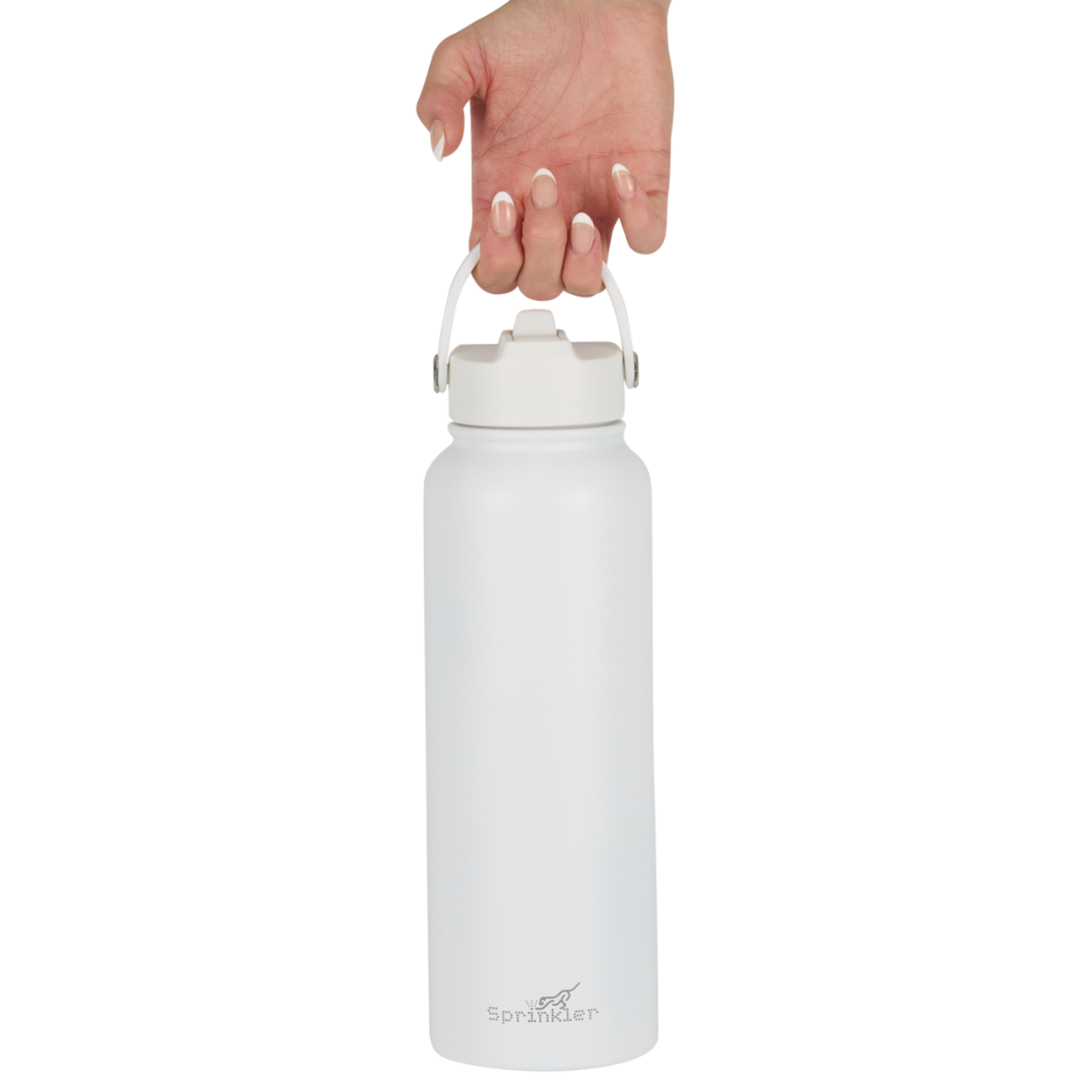 Bella Sipper Insulated Bottle 1.1 Litre - Brilliant White