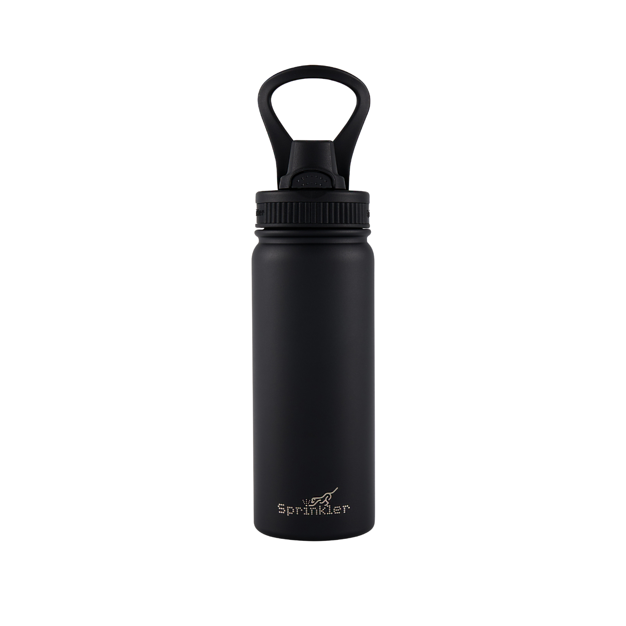 Sprinkler Alfie Insulated Bottle 550ml - Black