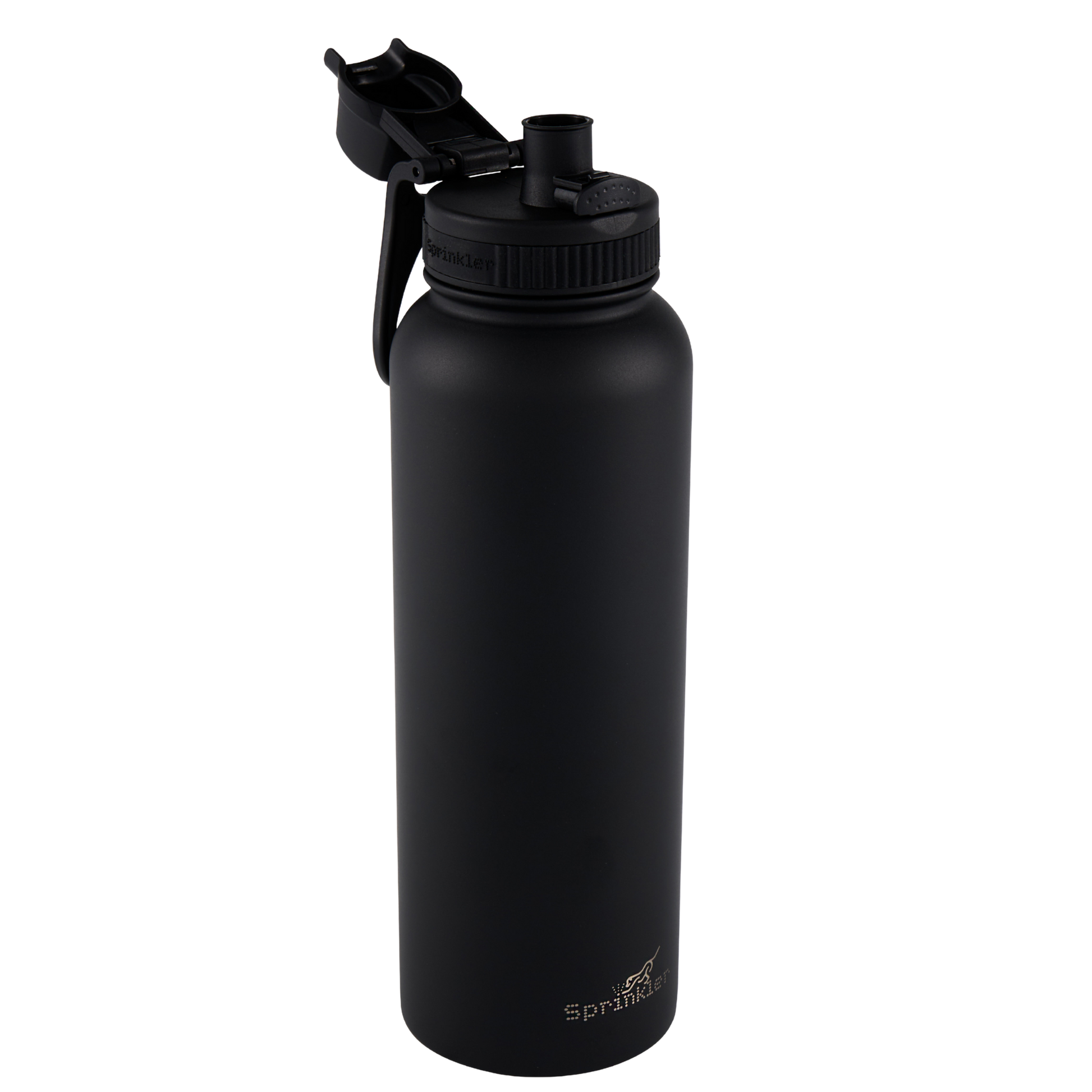 Sprinkler Alfie Insulated Bottle 1.1 Litre - Black