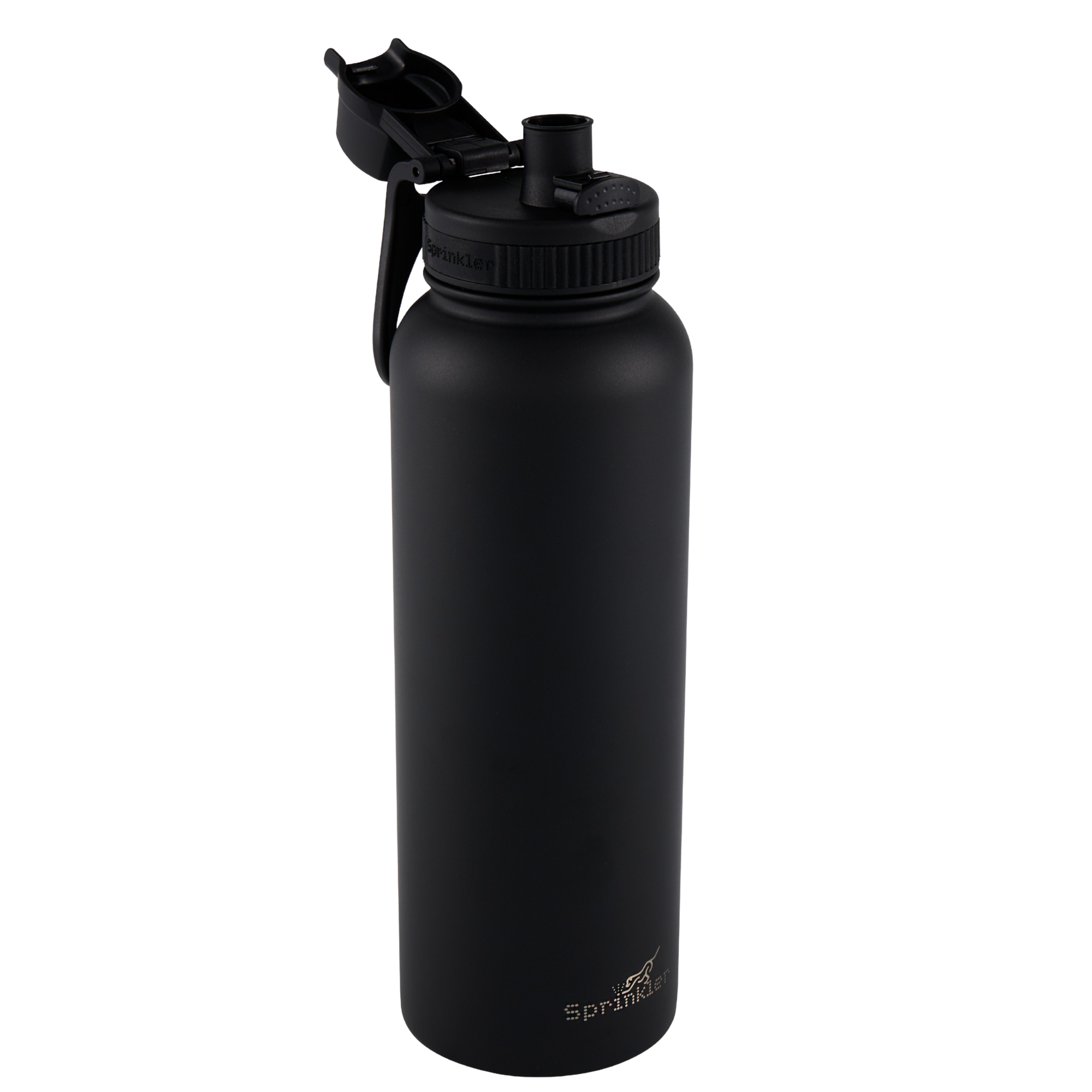 Sprinkler Alfie Insulated Bottle 1.1 Litre - Black