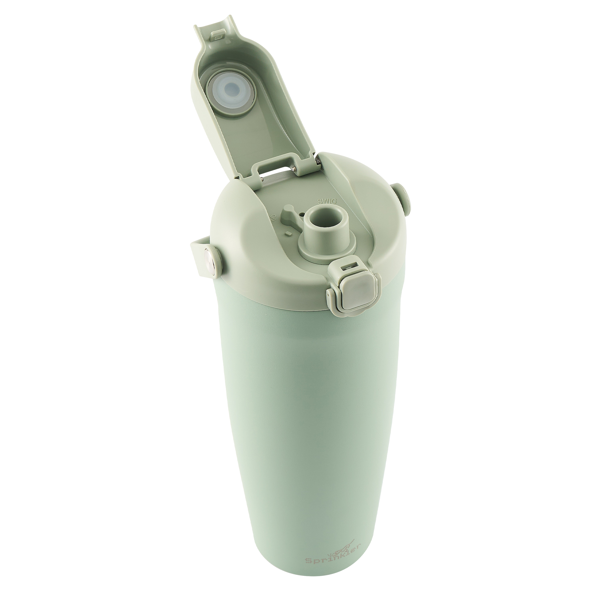 Sprinkler Poppy Insulated Bottle Dual Sip and Chug 950ml - Agave