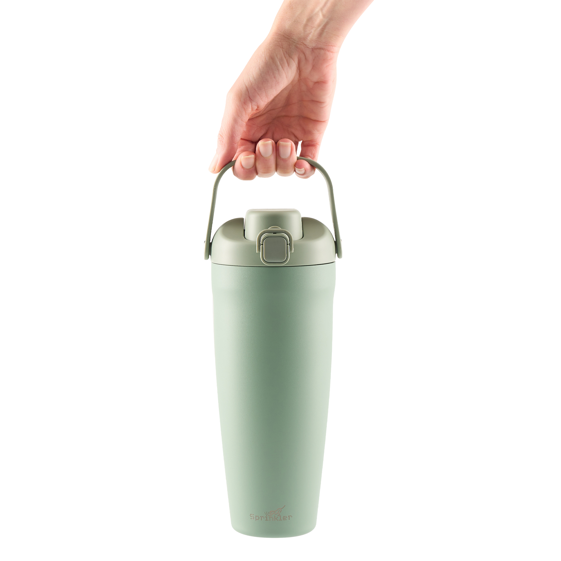 Sprinkler Poppy Insulated Bottle Dual Sip and Chug 950ml - Agave