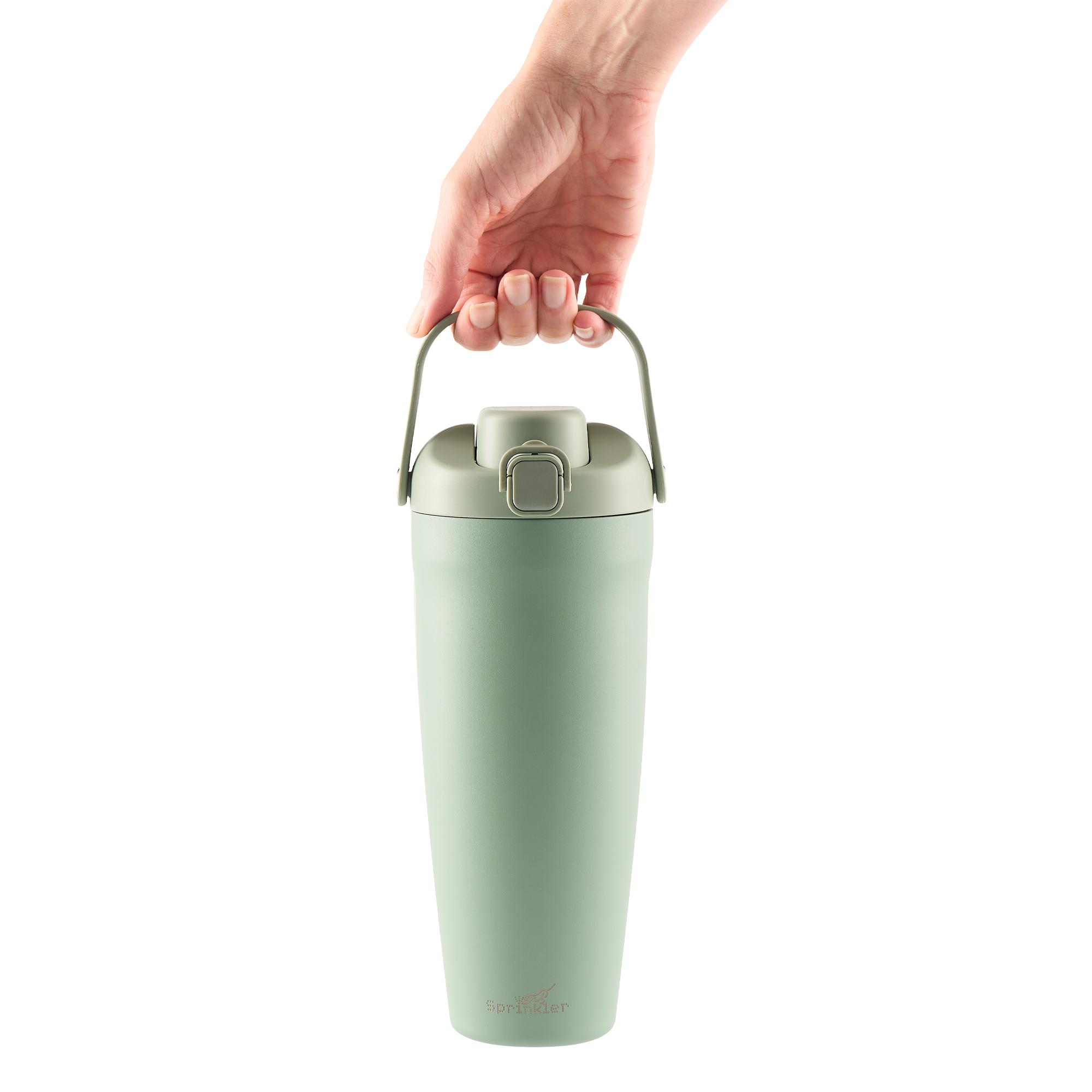 Sprinkler Poppy Insulated Bottle Dual Sip and Chug 950ml - Agave