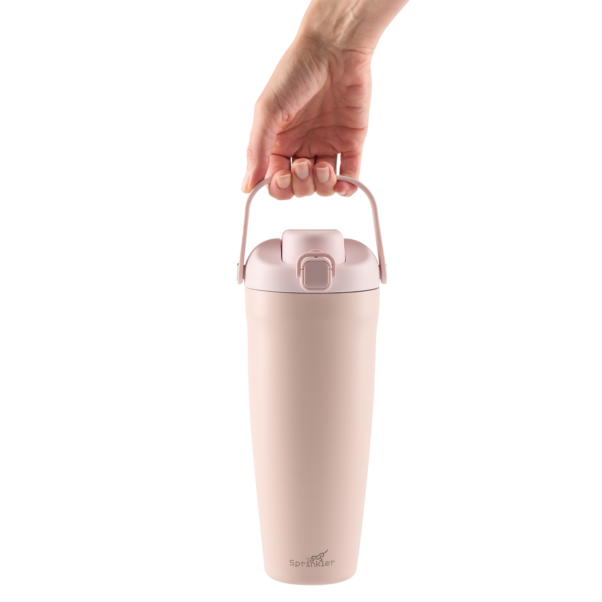 Sprinkler Poppy Insulated Bottle Dual Sip and Chug 950ml - Blush Pink