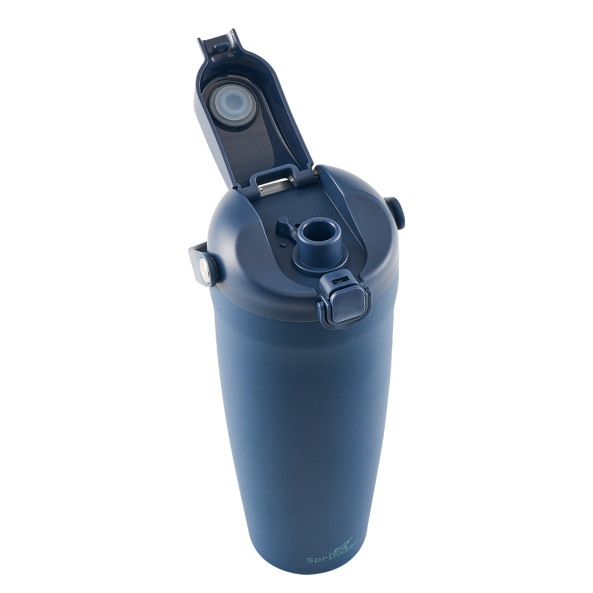 Sprinkler Poppy Insulated Bottle Dual Sip and Chug 950ml - Navy