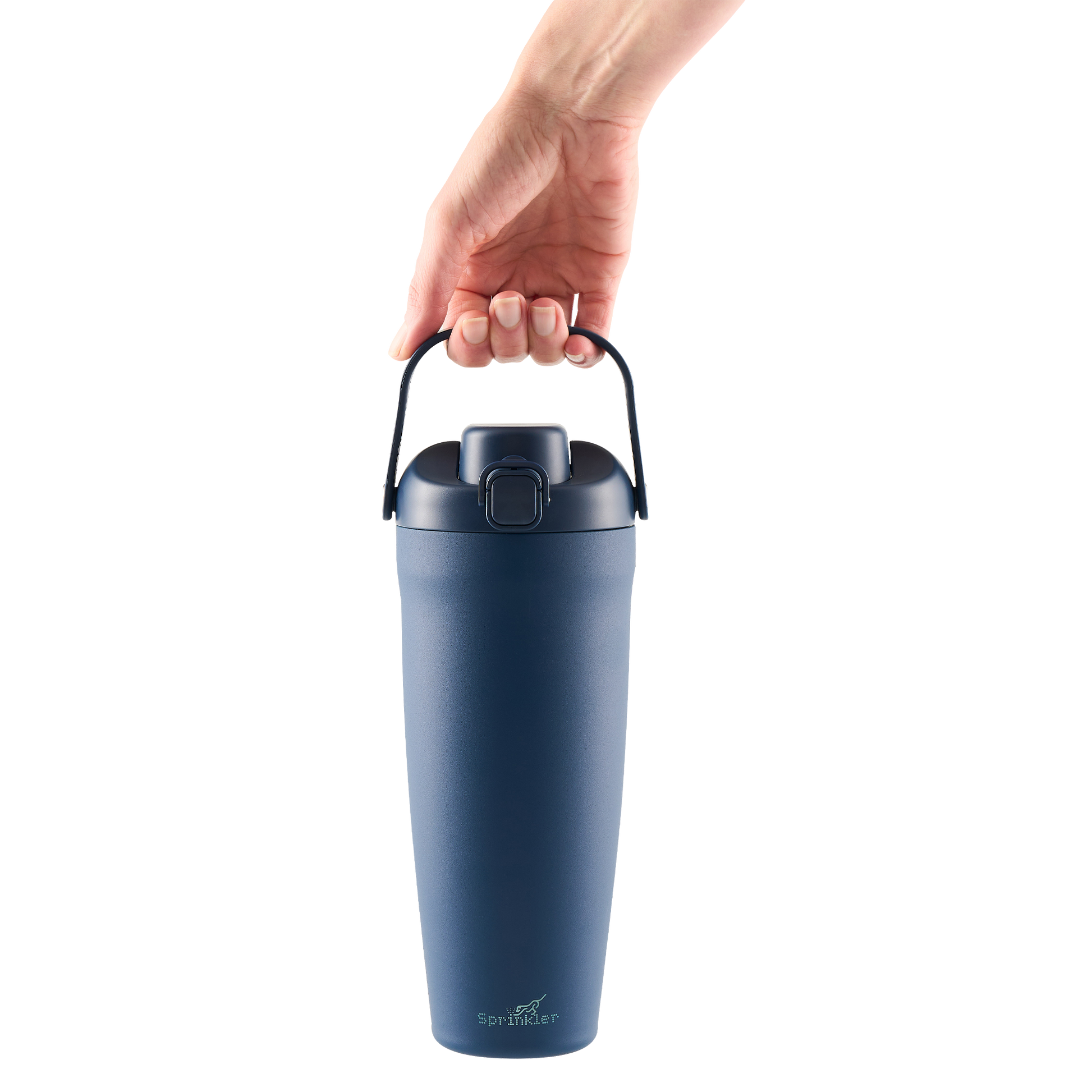 Sprinkler Poppy Insulated Bottle Dual Sip and Chug 950ml - Navy