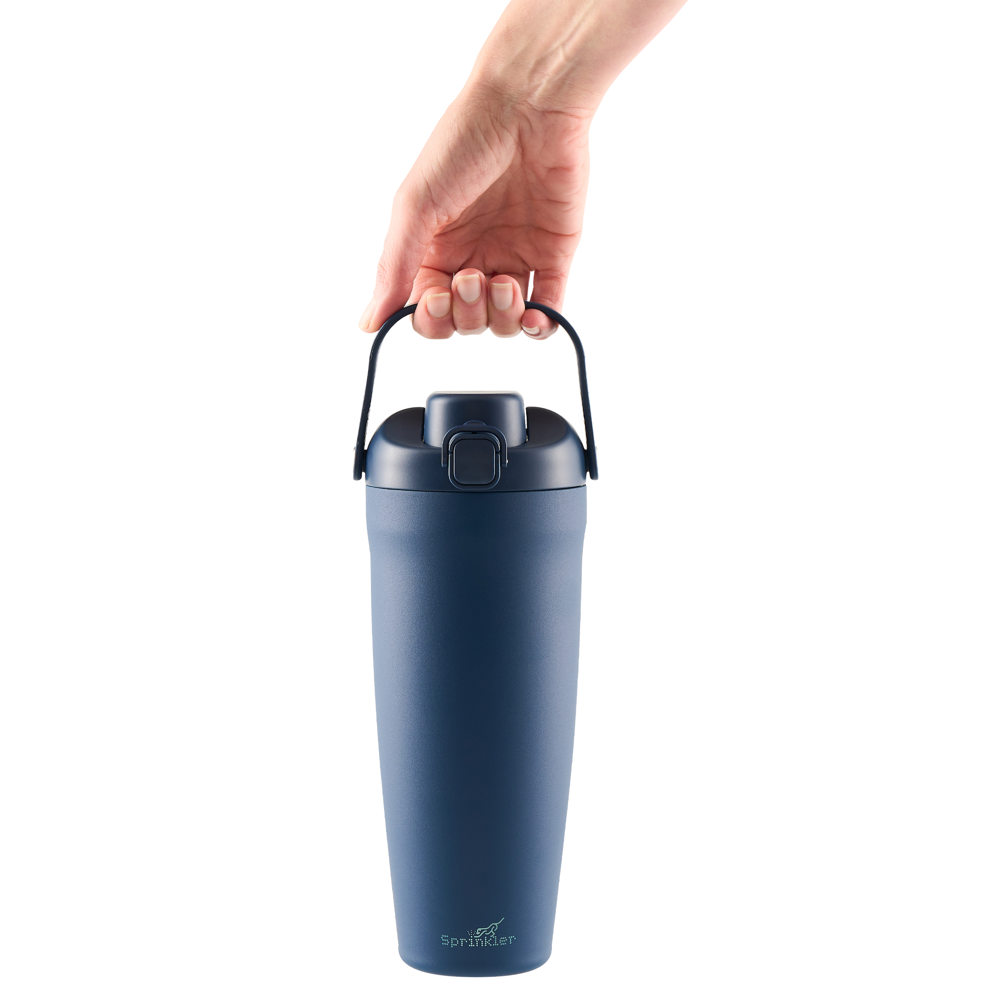 Sprinkler Poppy Insulated Bottle Dual Sip and Chug 950ml - Navy