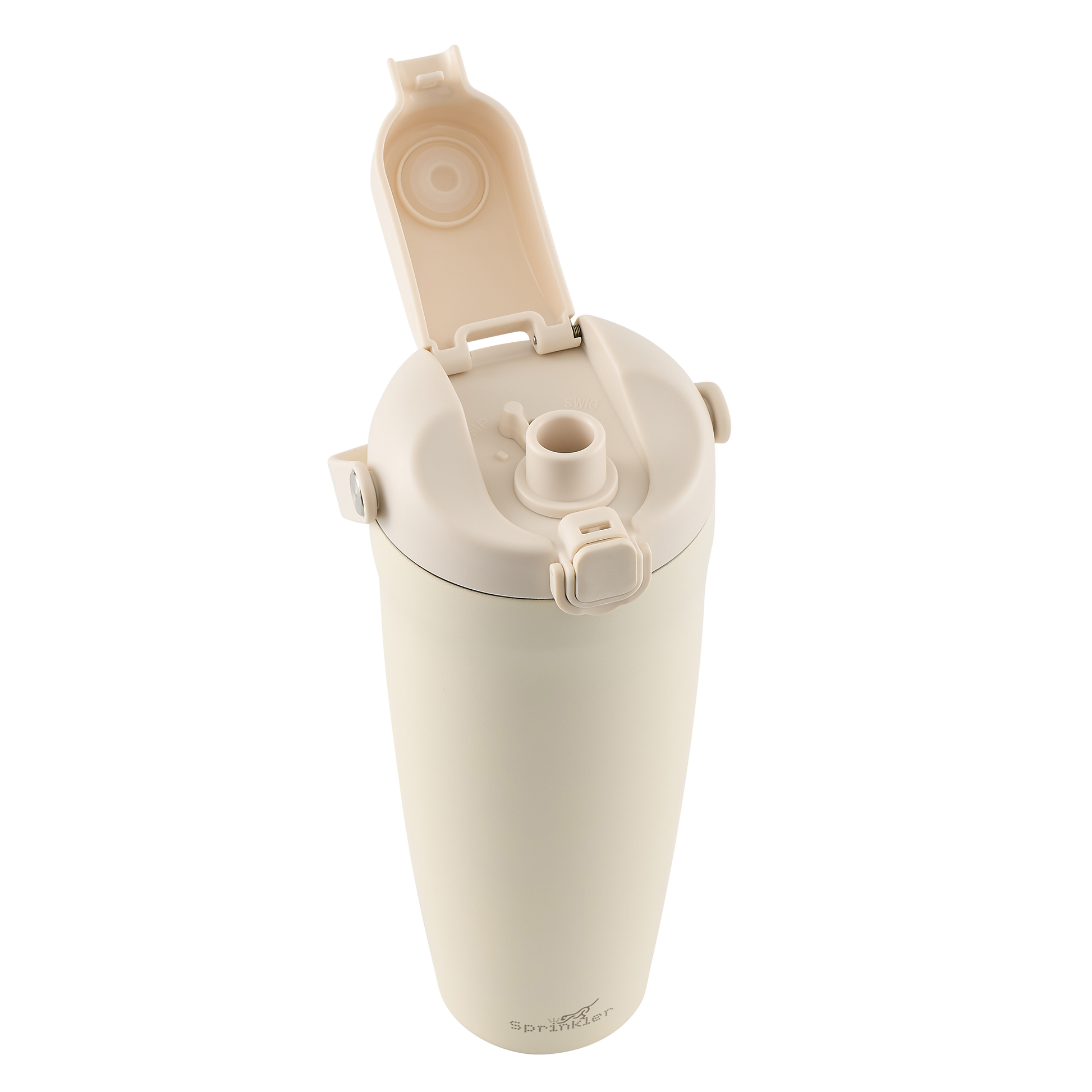 Sprinkler Poppy Insulated Bottle Dual Sip and Chug 950ml - Sand Dune