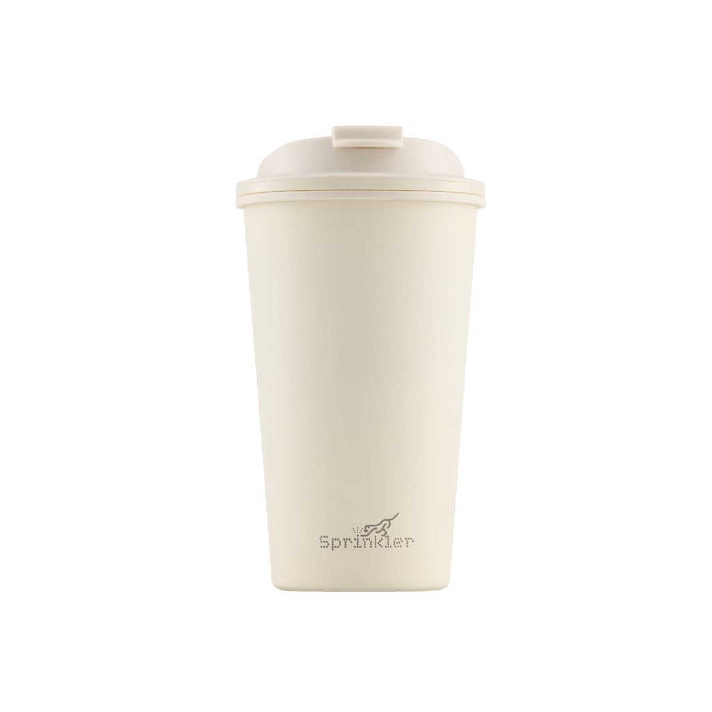 Luna Reusable Coffee Cups Colour sand (12oz)