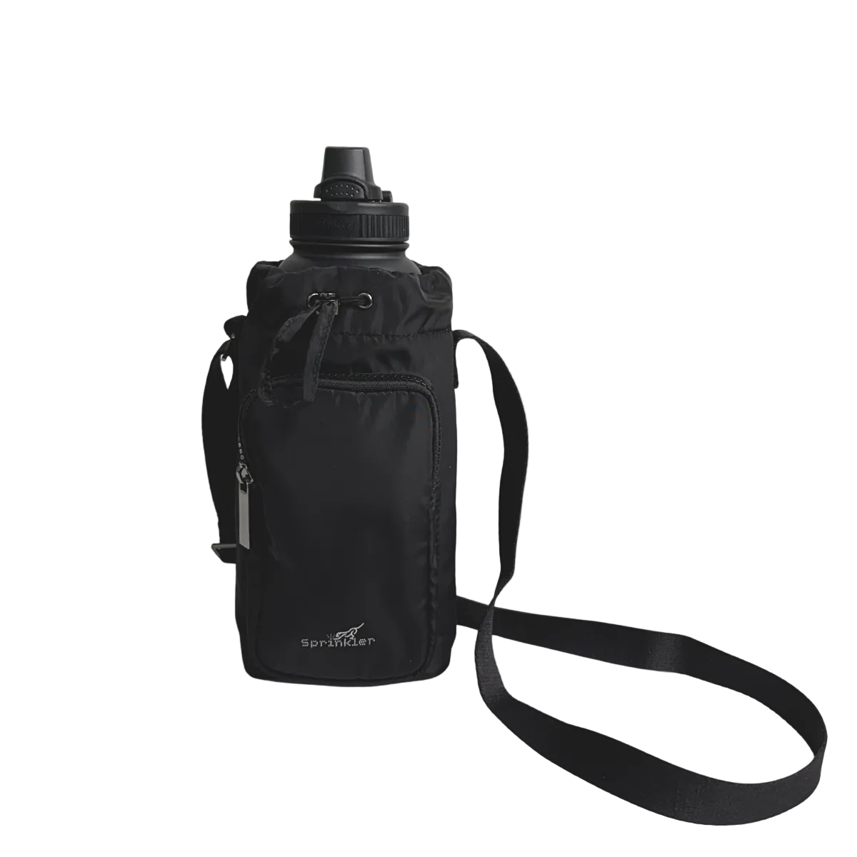 Sprinkler Sadie Crossbody Lite Insulated Bottle Bag - Black