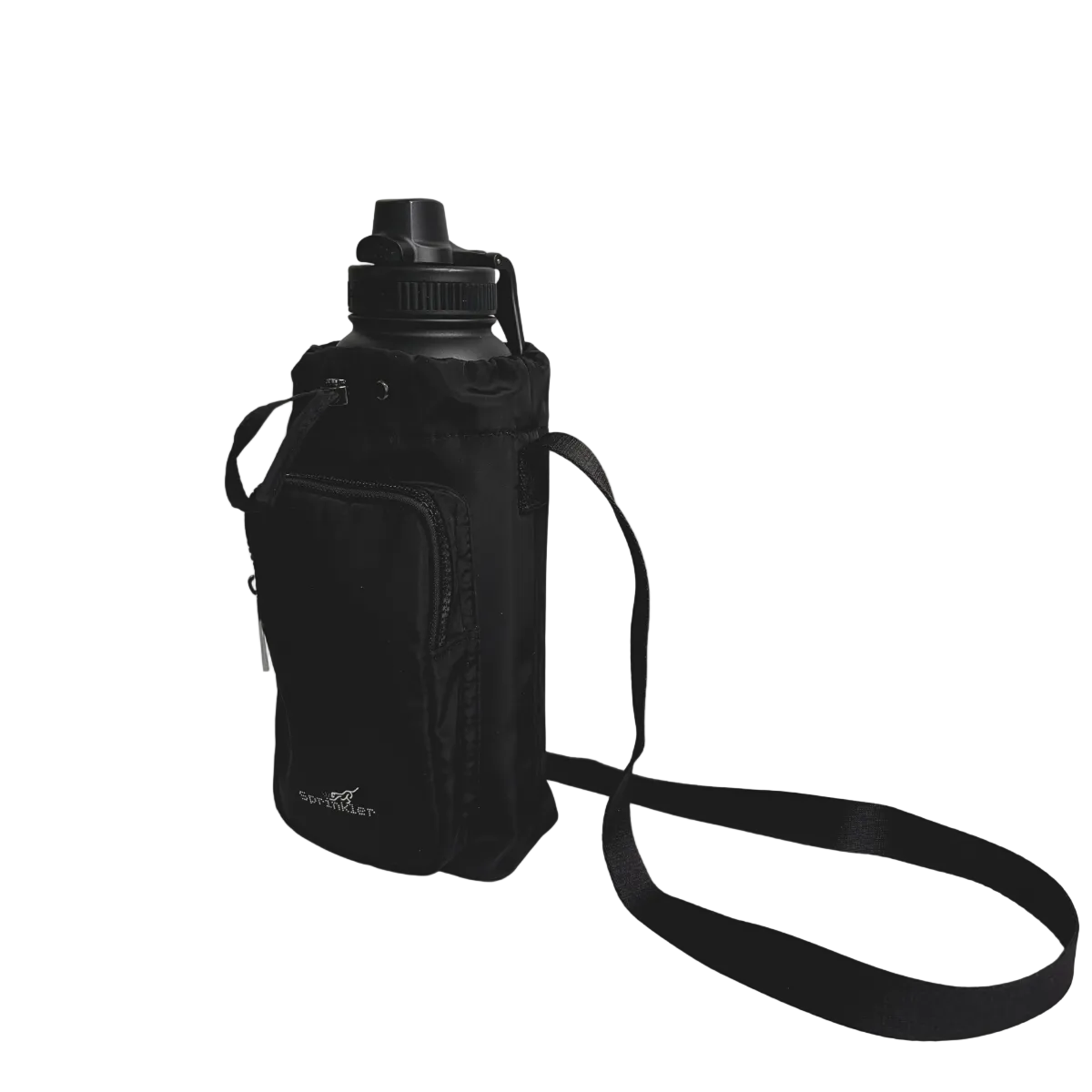 Sprinkler Sadie Crossbody Lite Insulated Bottle Bag - Black