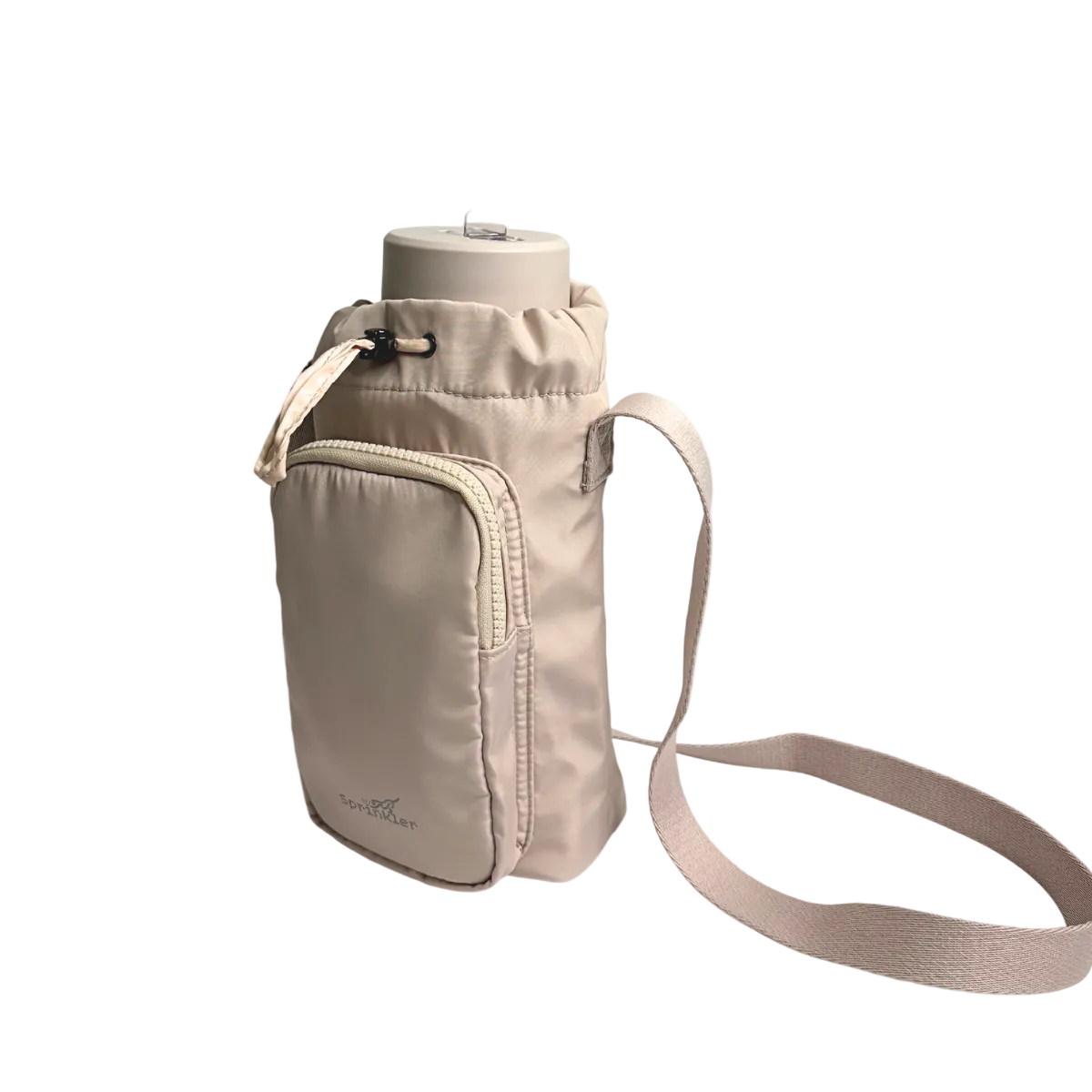 Sprinkler Sadie Crossbody Lite Insulated Bottle Bag - Grey Morn