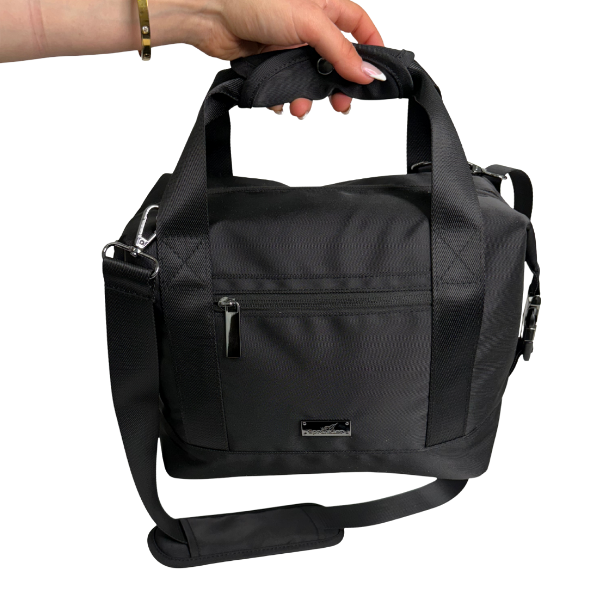 Sprinkler Daisy Adjustable Cooler Bag - Black